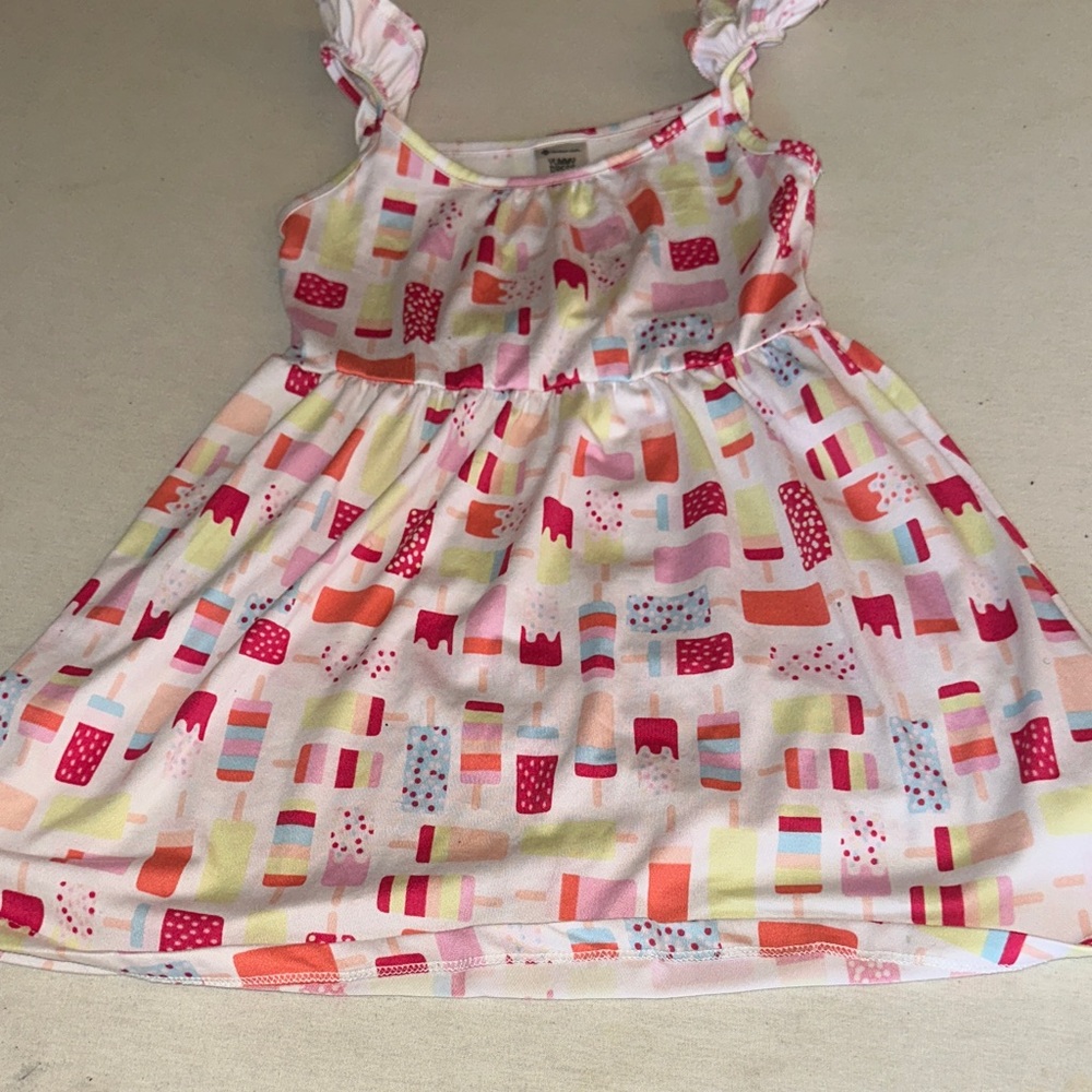Kids Size 3T Colorful Ice Pop Dress